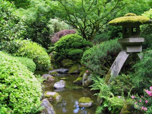 Японский стиль сада, фото